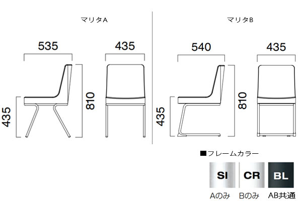 マリタ寸法図