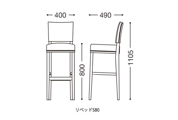 アンジェリーナ寸法図