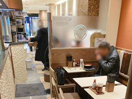 Fそば高田馬場店内4