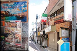 戸越銀座イタリアン外観写真